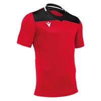 Jasper Rugby shirt RED/BLK XXL Teknisk spillerdrakt for kontaktsport