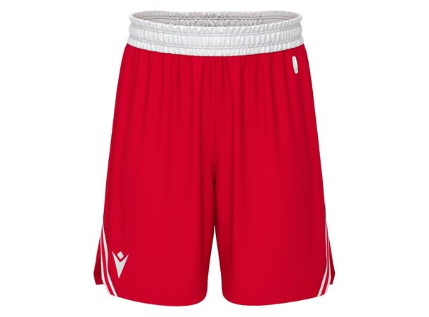 Kansas Basket Eco Shorts RED/WHT 3XL Teknisk basketshorts - Unisex 