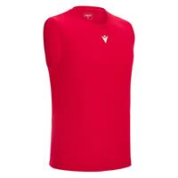 MP151 Hero SL Shirt RED 3XS Armløs T-skjorte i bomull- Unisex