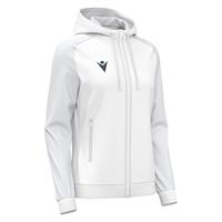 Atlas Hooded Jacket Full Zip W WHT L Teknisk full zip hettejakke til dame