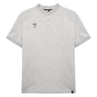 Nisiros Icon stretch korean polo GRY XS Poloskjorte Uten krage - Unisex
