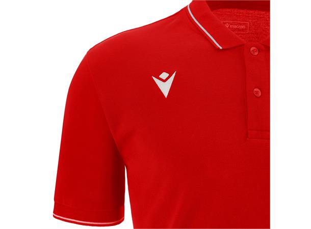 Comedy Eco Polo RED 3XS Poloskjorte i Ecotekstil- Unisex 