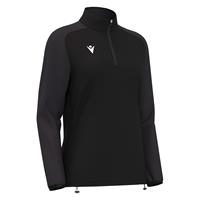 Lena Training 1/4 Zip Top W BLK XS Teknisk treningsgenser til dame