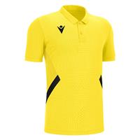 Rap Polo YEL/BLK M Teknisk poloskjorte - Unisex