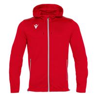 Freyr Hoody Full Zip Top RED XXL Overtrekksjakke - Unisex